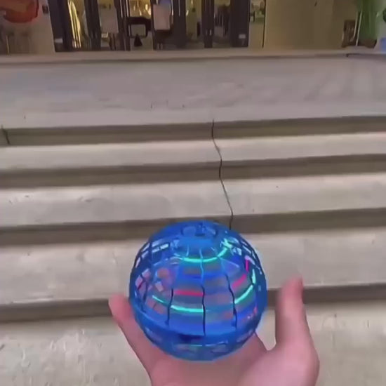 Magic Flying Ball: RGB Lights, 360° Spinning UFO