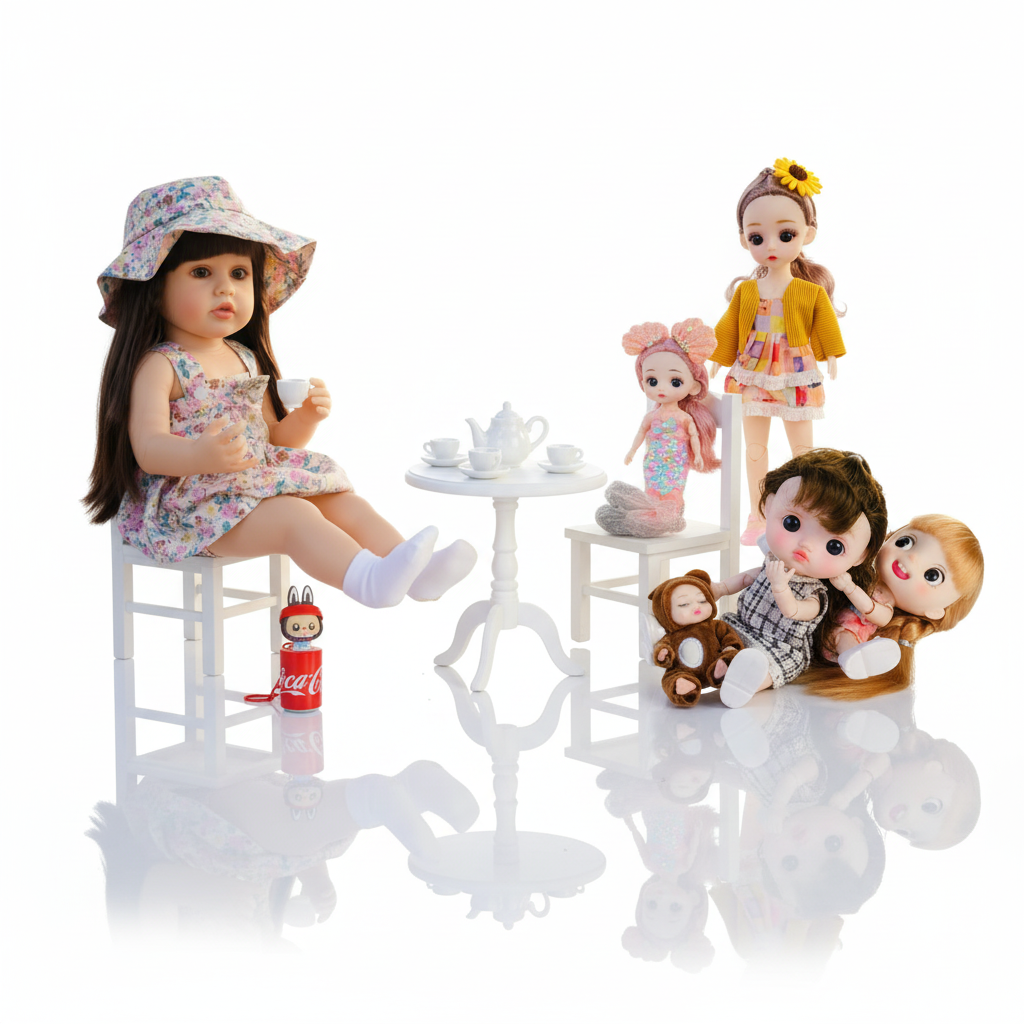 53 cm Premium Silicone Baby Doll Mega Bundle with Accessories - 0 Piece Mega Set
