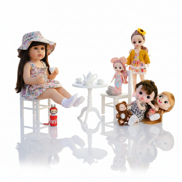 53 cm Premium Silicone Baby Doll Mega Bundle with Accessories - 0 Piece Mega Set