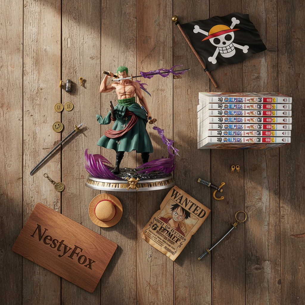 Zoro Lifestyle Flat Lay